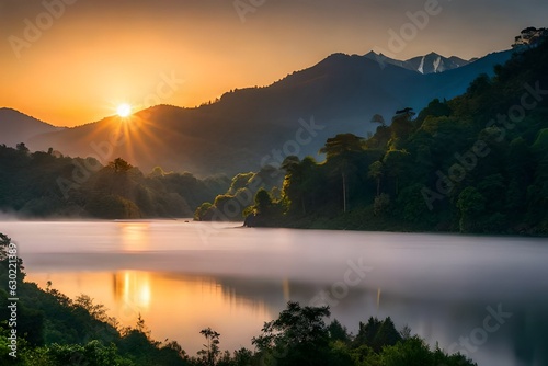 sunrise in the mountains © Image Studio