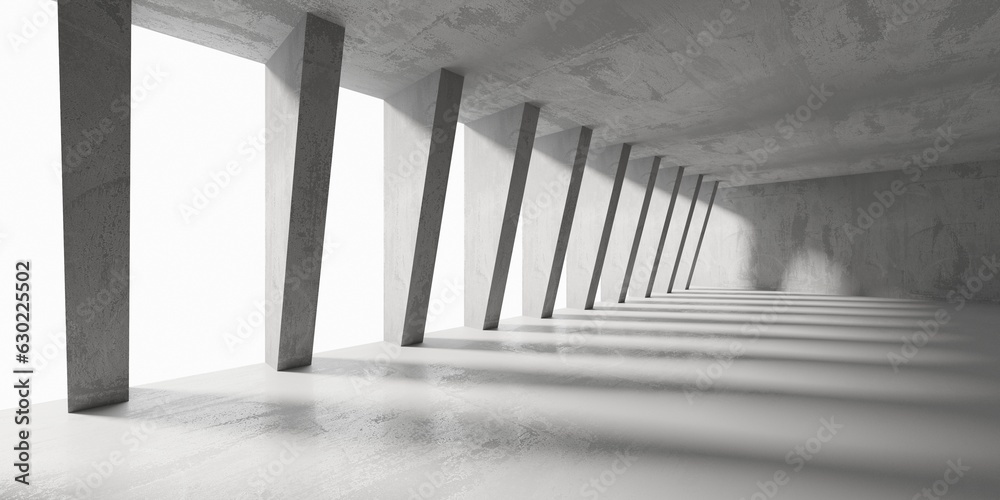Abstract interior design concrete room. Architectural background Abstract interior design concrete room. Architectural background