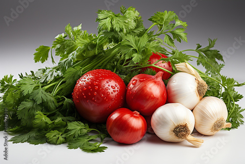 Various kinds of fresh vegetables
