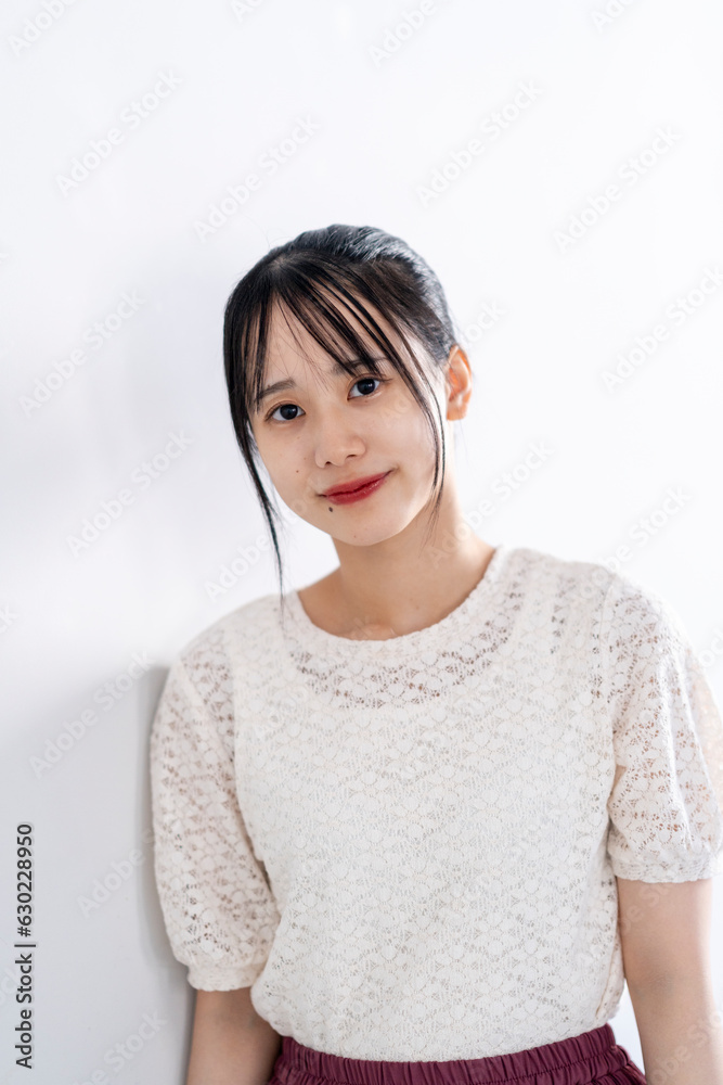 爽やかな女性 爽やかな女性
