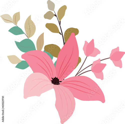 clipart bouquet of wild flowers
