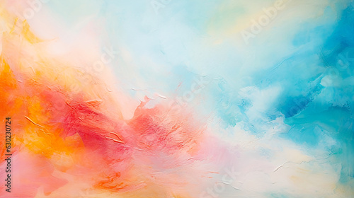 Colorful and Pastel Multicolor Painting Texture Background Painting  © Doraway