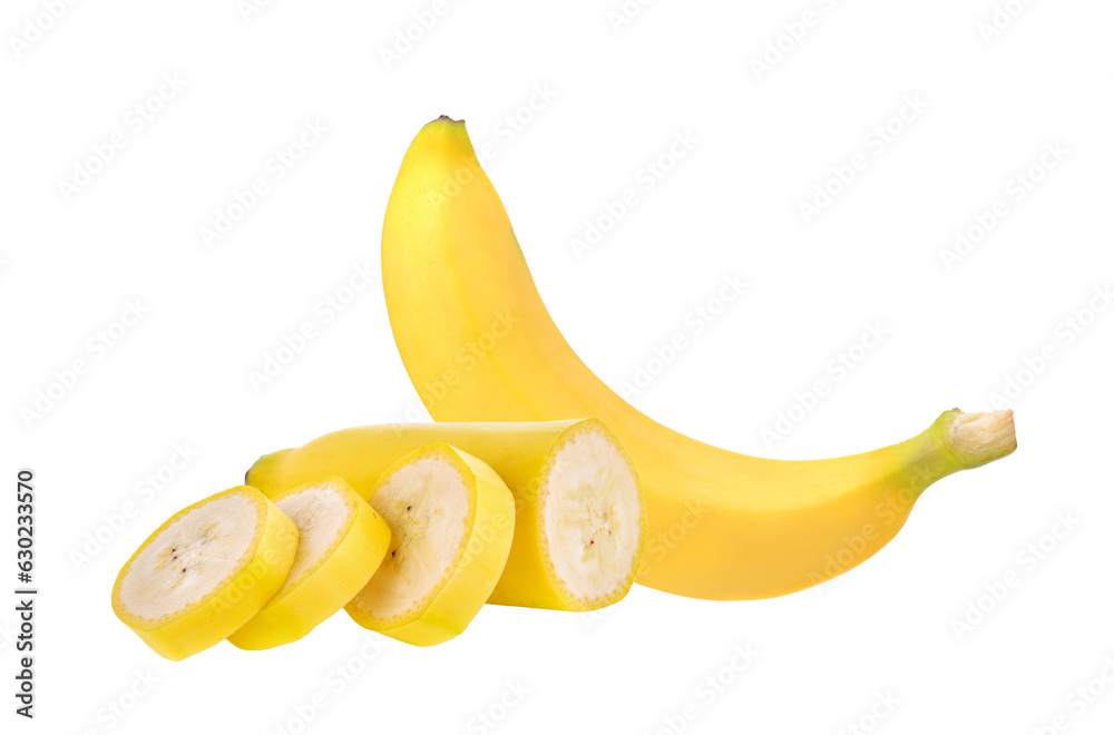 Banana isolated on transparent png Banana isolated on transparent png