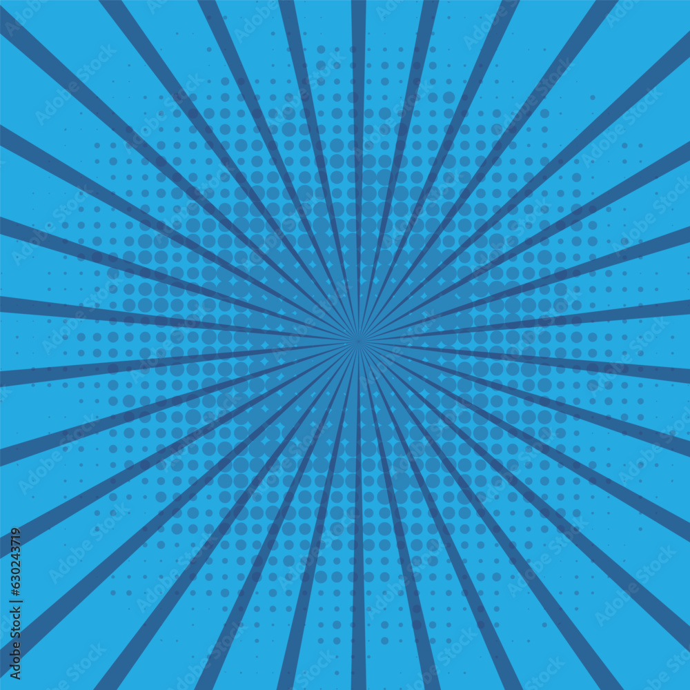 Obraz premium Free vector flat comic style background copy space