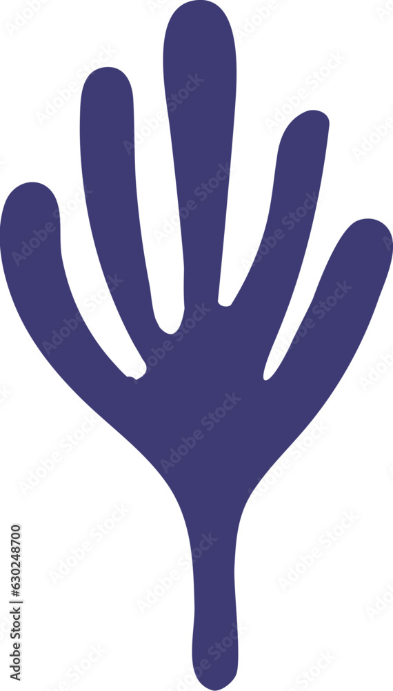 Obraz premium cute graphic shape element matisse style