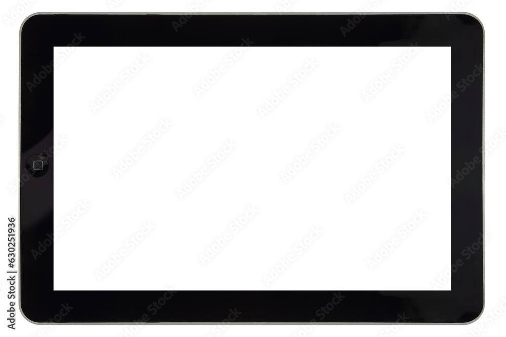 Empty frame isolated on white transparent background, PNG