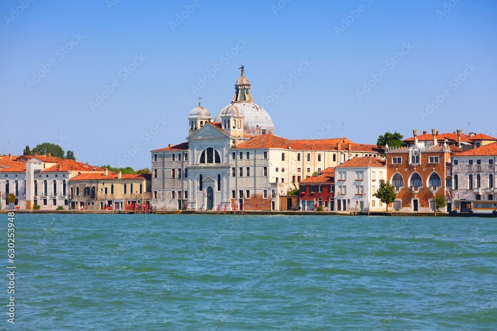 Giudecca island in Venice, Italy