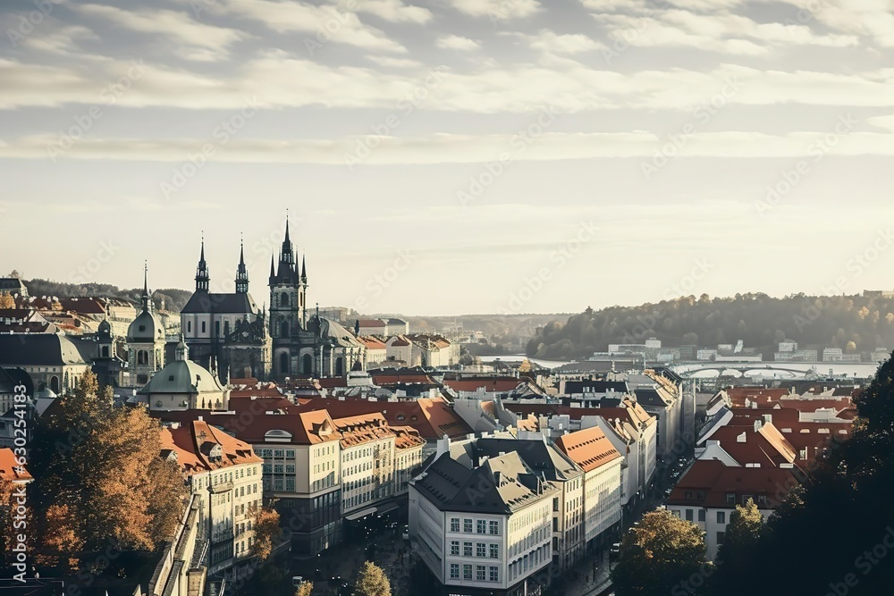 Fototapeta premium Prague the capital of the Czech Republic