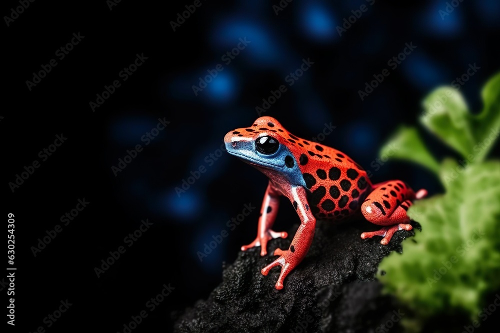 Poison-Dart Frog (Oophaga pumilio) Poison-Dart Frog (Oophaga pumilio)