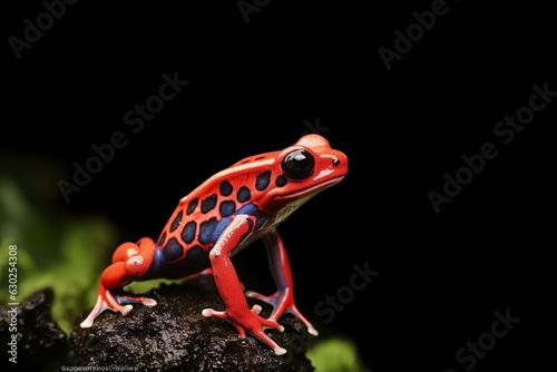 Poison-Dart Frog (Oophaga pumilio) photo