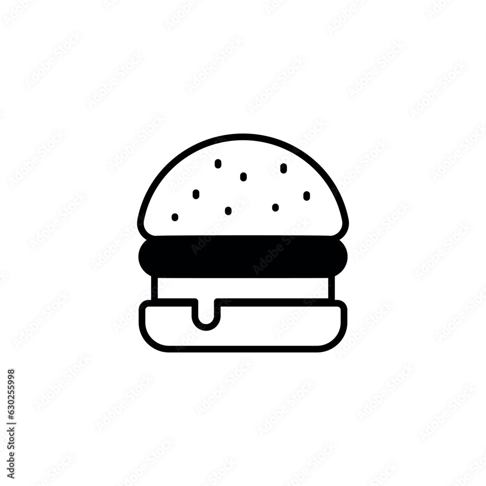 Junk food icon design with white background stock illustration Junk food icon design with white background stock illustration