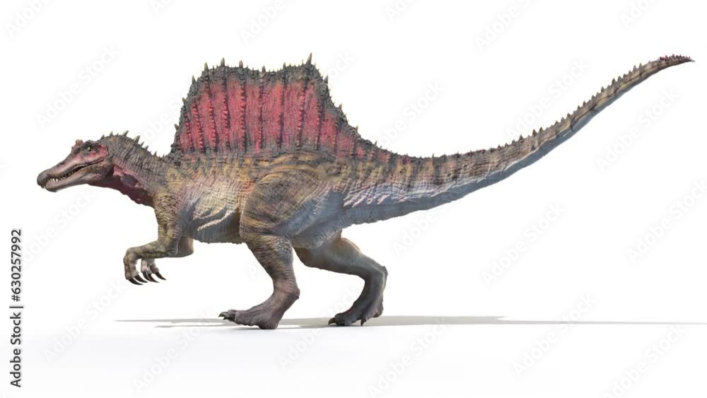 Animation of a Spinosaurus dinosaur walking Animation of a Spinosaurus dinosaur walking