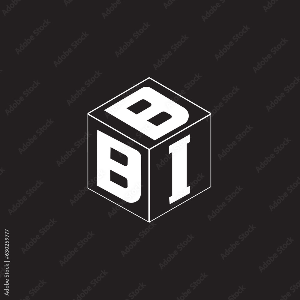 Cube letter logo design. Cube letter logo design.