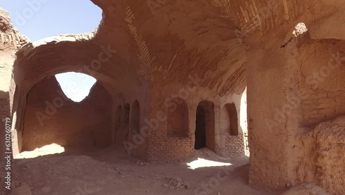 Zoroastrian Old Building Yazd Iran photo