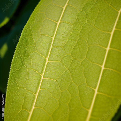 an artistic close up photograph of a single leaf 