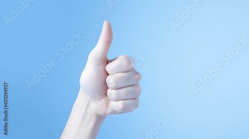 hand showing thumbs up picture of Thumbs up in bright