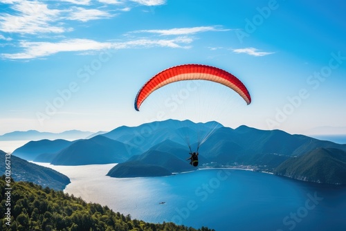 Paragliding background