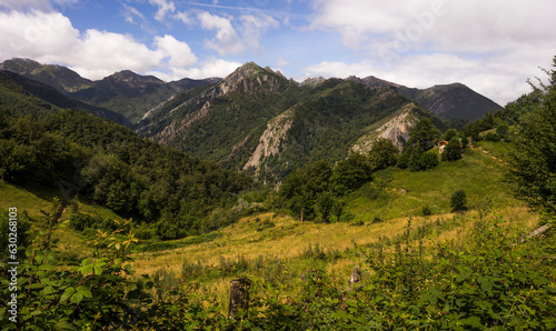 Landscape in Parque Natural de Redes  Asturias  Spain