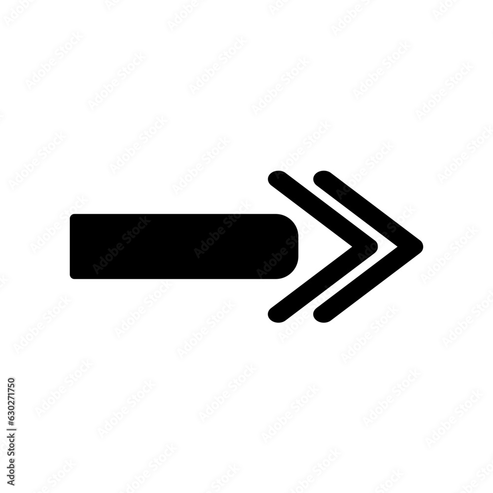 Arrow Icon on a white background. Vector illustration. Arrow Icon on a white background. Vector illustration.