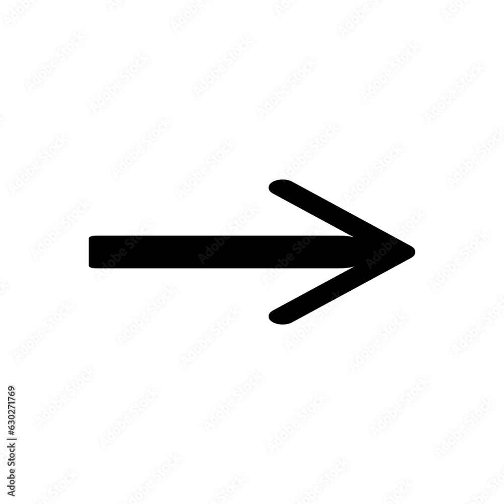 Arrow Icon on a white background. Vector illustration. Arrow Icon on a white background. Vector illustration.