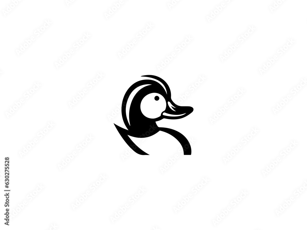 duck logo Template Vector Icon Stock Vector, vector and illustration, duck logo Template Vector Icon Stock Vector, vector and illustration,