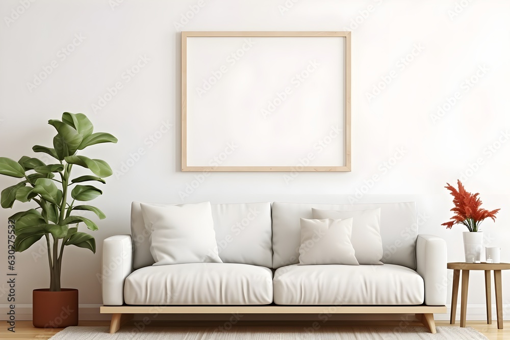 Contemporary Art Display Mockup, generative, ai Contemporary Art Display Mockup, generative, ai