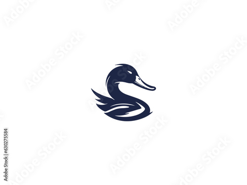 duck logo Template Vector Icon Stock Vector, vector and illustration,