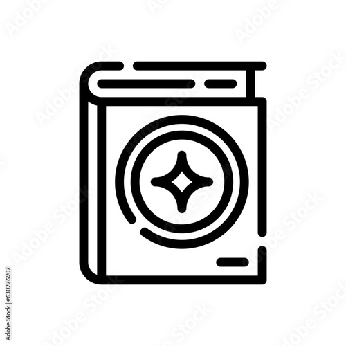 spellbook line icon
