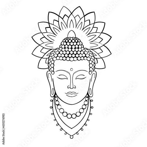 Serene Buddha Design