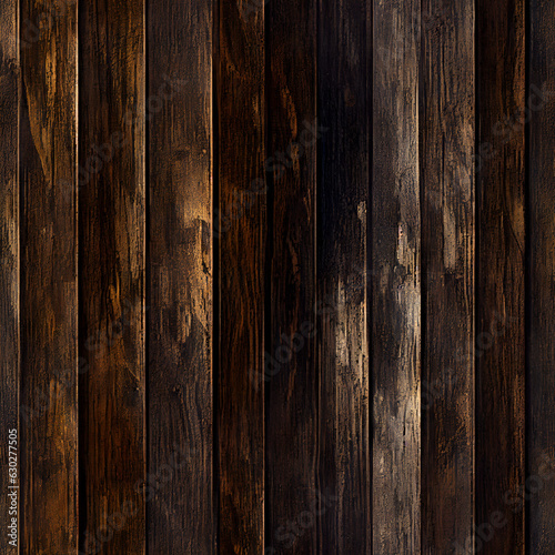 old wood background wood texture brown wall Ai generated