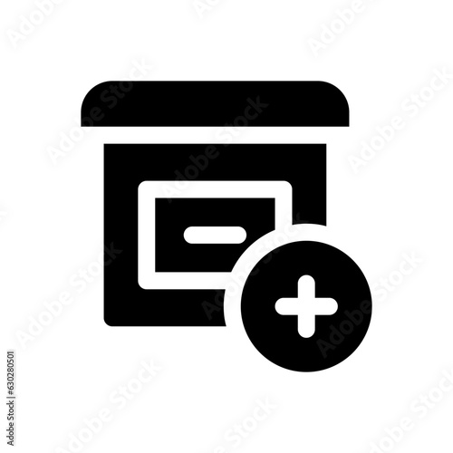 add product glyph icon