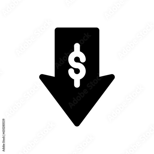 low price glyph icon