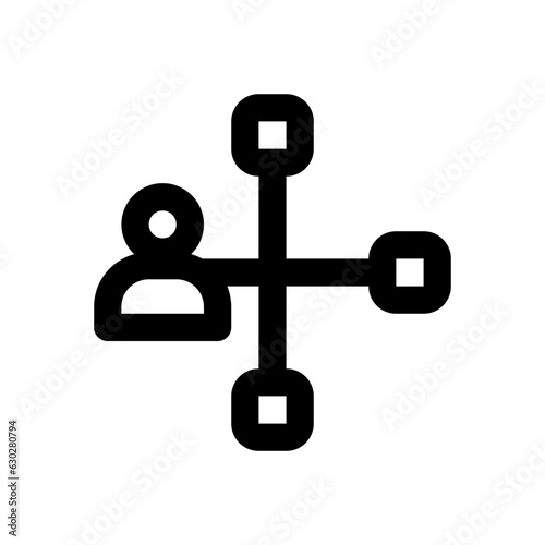 multitasking line icon