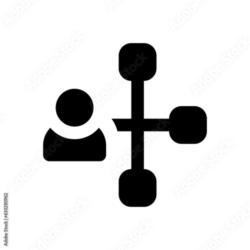 multitasking glyph icon