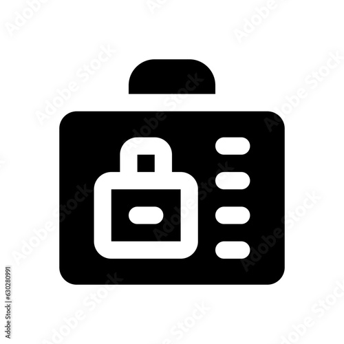 post it glyph icon