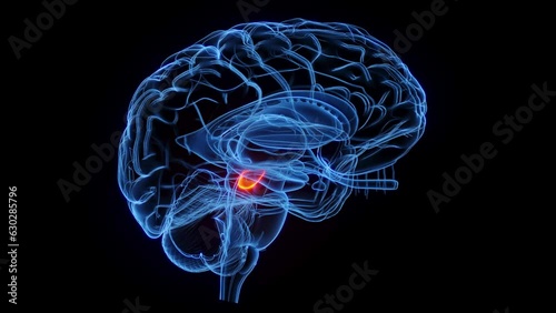 Animation of the substantia nigra photo