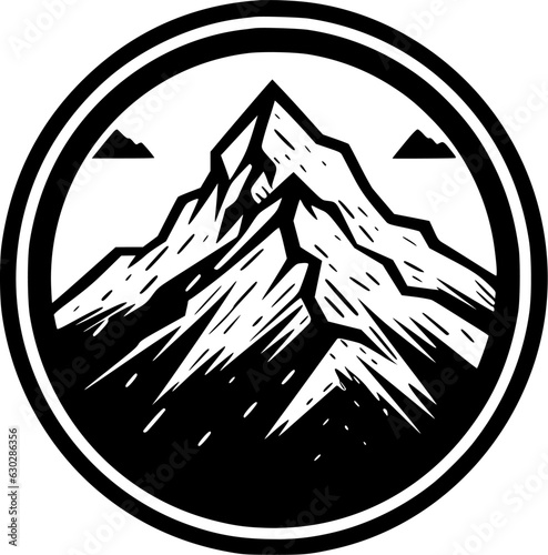 Mountain Range - High Quality Vector Logo - Vector illustration ideal for T-shirt graphic
