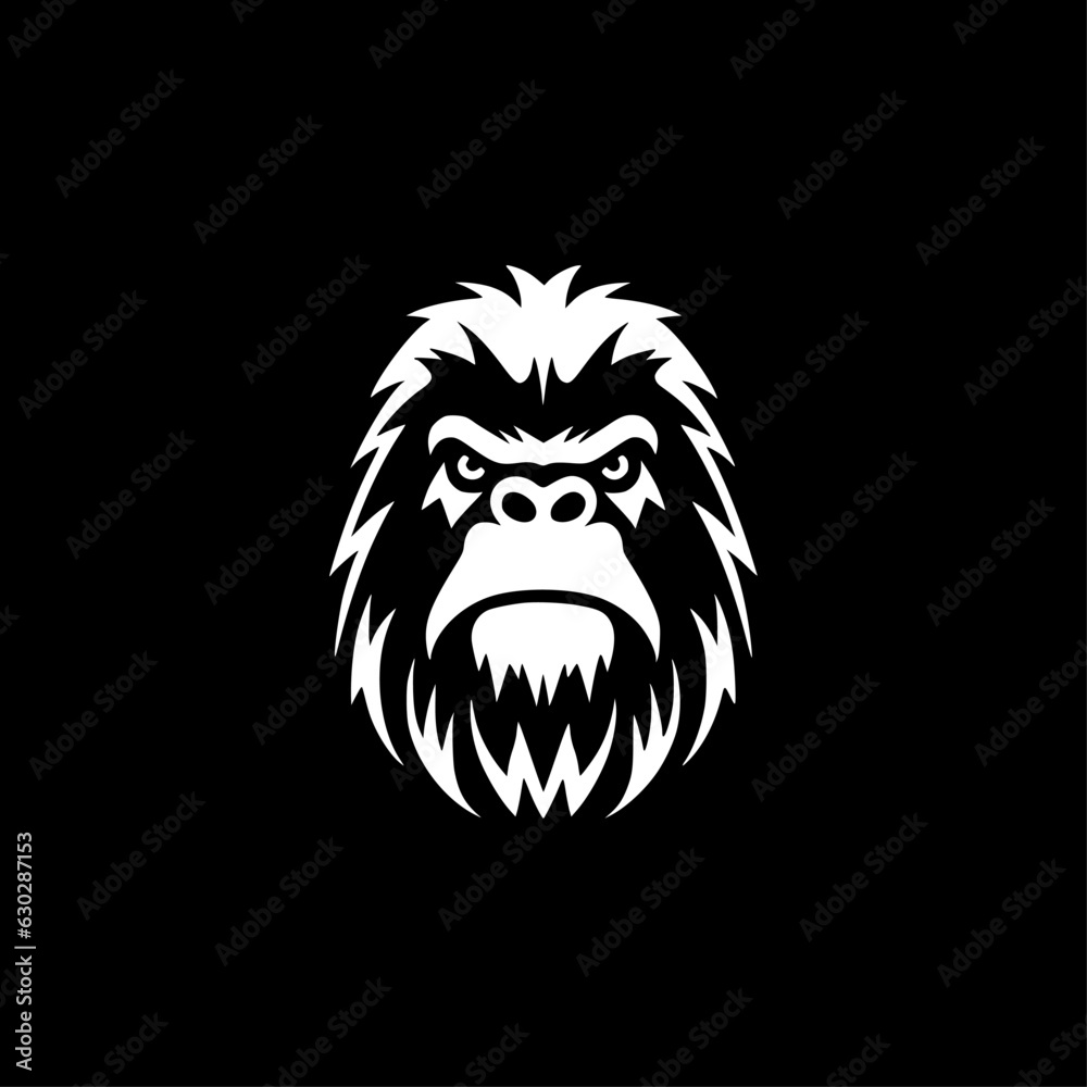 Bigfoot | Minimalist and Simple Silhouette - Vector illustration Bigfoot | Minimalist and Simple Silhouette - Vector illustration