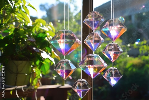 Prisms and sun catchers photo