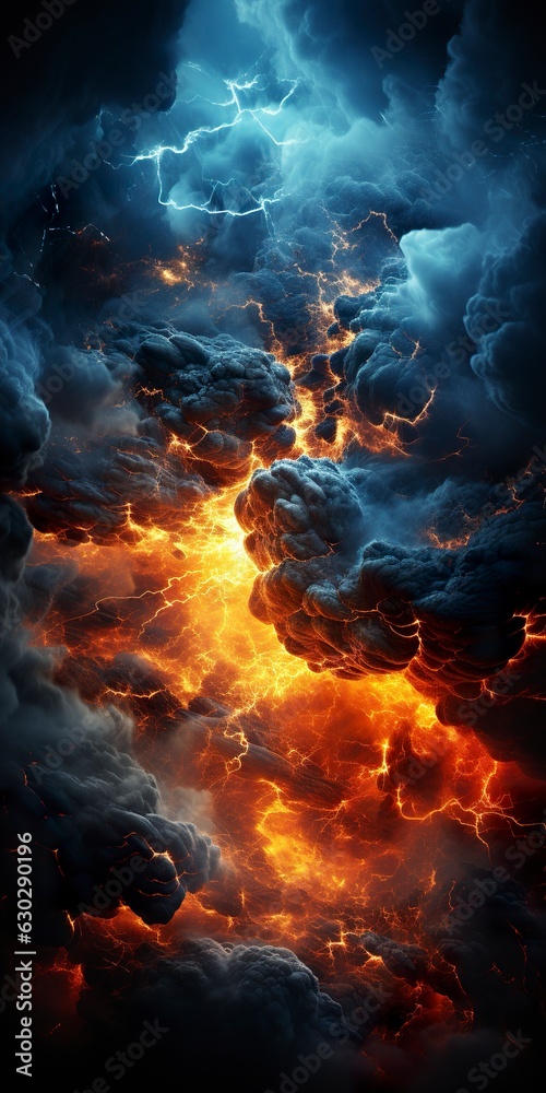 Thunder, Boca Thunder background. Thunder, Boca Thunder background.