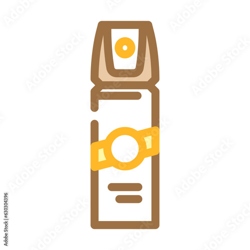 insect repellant glamping color icon vector. insect repellant glamping sign. isolated symbol illustration