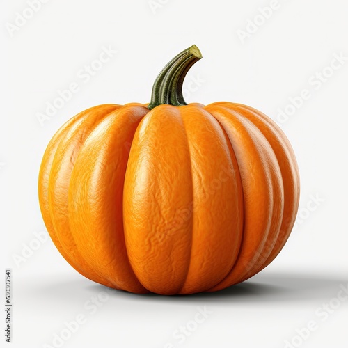 pumpkin isolated white background  Generative AI
