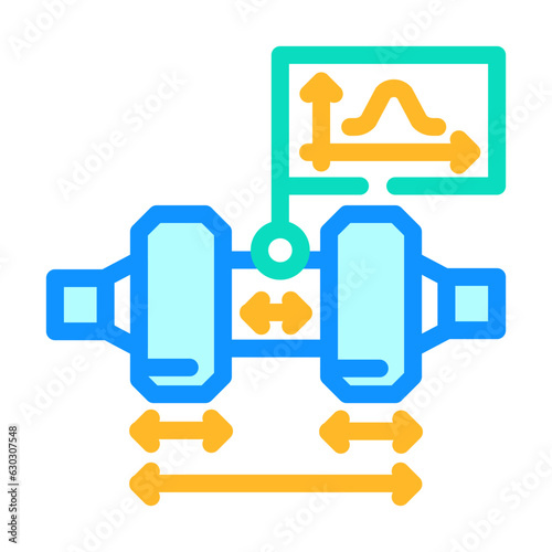 tolerance analysis mechanical engineer color icon vector. tolerance analysis mechanical engineer sign. isolated symbol illustration