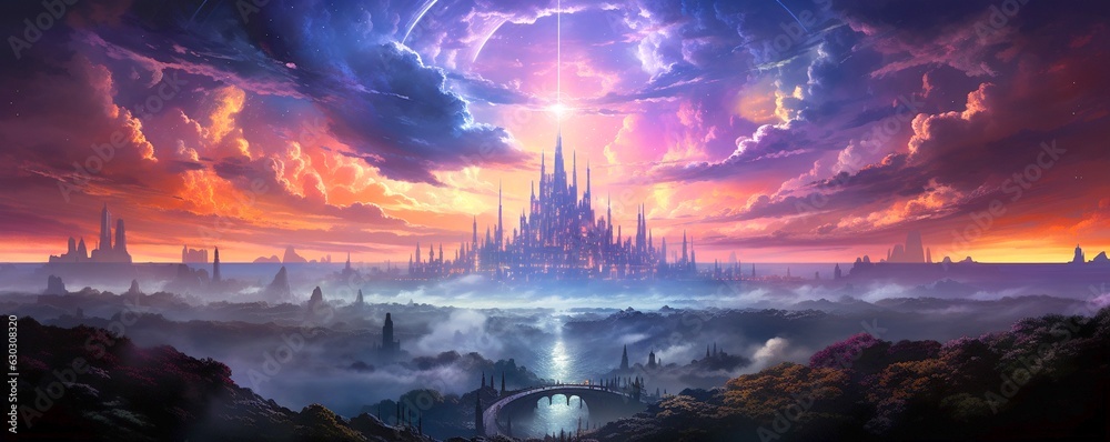 Φωτογραφία The Vibrant Cosmos of the Astral Plane - A Non-Physical Realm for Spiritual Growth and Exploration