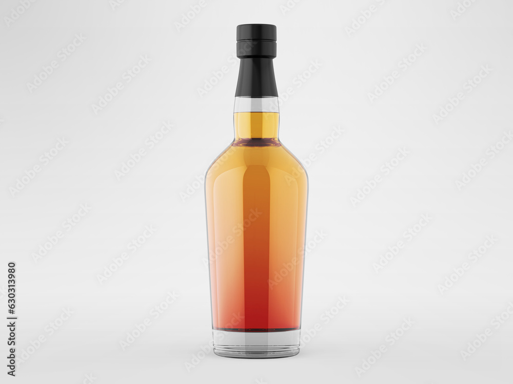 Wine bottle mockup studio shot Wine bottle mockup studio shot