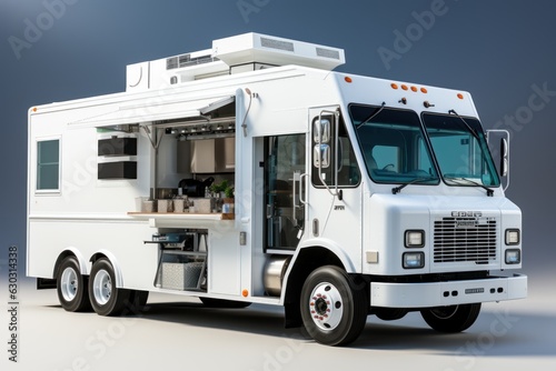 Food Truck 3D Isolated Display