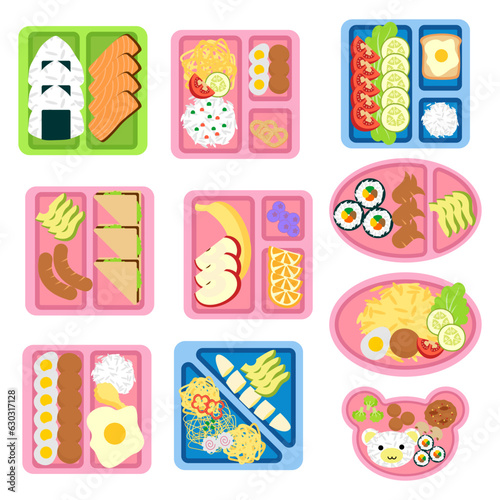 Lunch Box Illustration