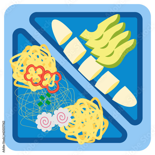 Lunch Box Illustration