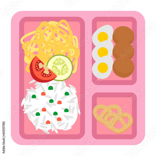 Lunch Box Illustration