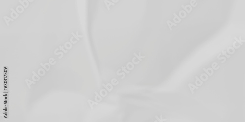 Gray crumple white paper wrinkled poster template ,blank glued creased paper texture background. white paper crumled backdrop background. used for cardboard and clarkboard.